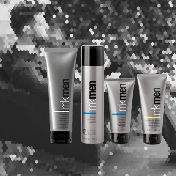 MK Men Regimen Bundle  - Wash, Shave, After-Shave, Sunscreen - Picture 4 of 8